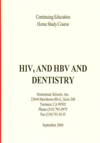 HIV,  Hepatitis B and Dentistry