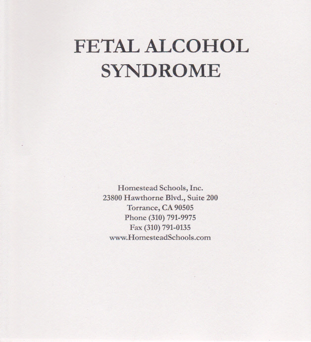 Fetal Alcohol Syndrome - Second Test