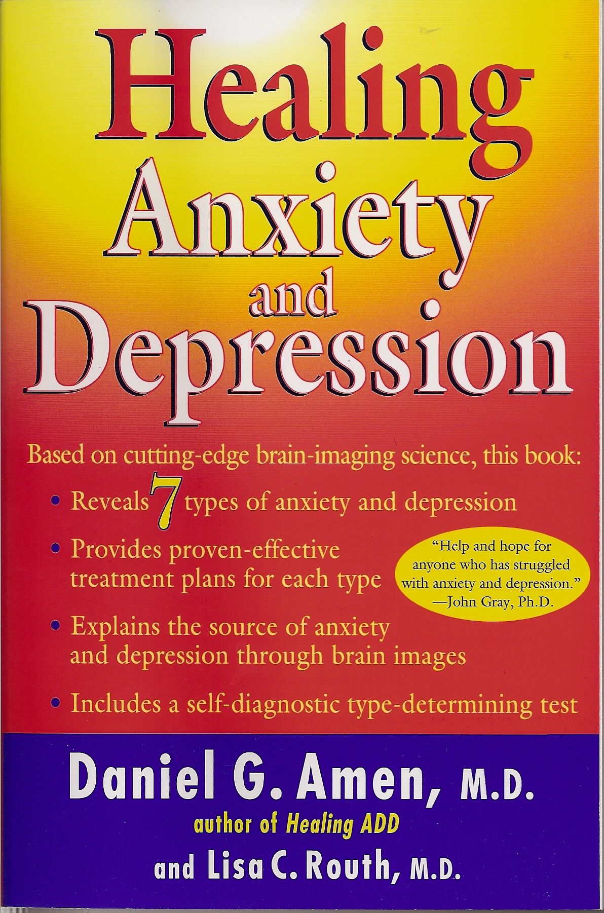 Healing Anxiety and Depression